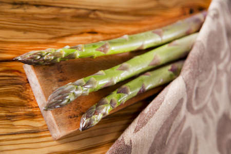 bunch of asparagusの写真素材