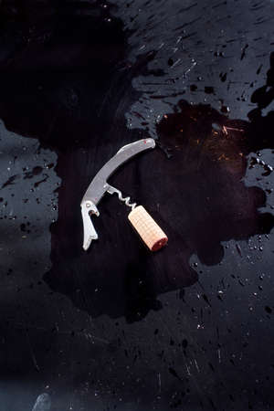 The negative scourge of excessive alcohol consumption in generalの写真素材