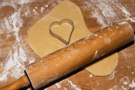 Baking for Christmasの写真素材