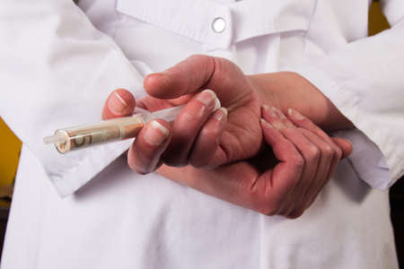 doctor in work clothesの写真素材