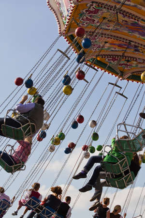 Oktoberfest on the rollercoasterのeditorial素材