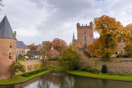 Tower of castle huis Bergh  Middle Ages  in のeditorial素材
