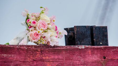 beautiful  wedding bouquet, flowers, roses, beautiful bouquetの写真素材