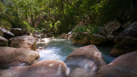 The waterfall 'Chute de la Druise' is located on the far southern edge of the Vercors and you can come from the valley of the Drôme. It's a beautiful setting, but who does not know where this spectacular waterfall is, does not like him. You have to walk 2の写真素材