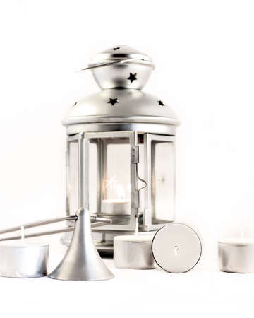 Stile with candlesの写真素材