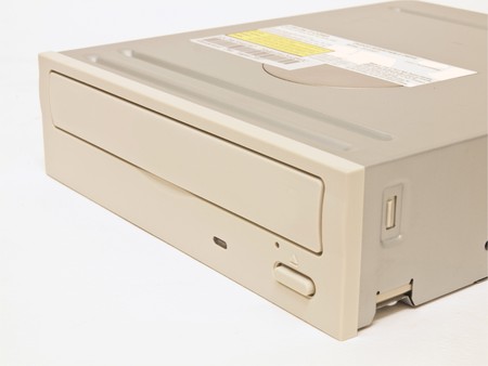 DVD writer with white background