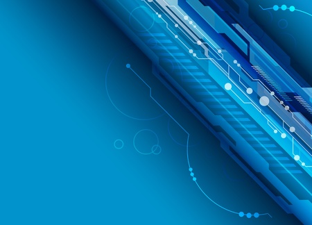 Blue digital backgroundのイラスト素材