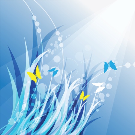 abstract nature backgroundのイラスト素材