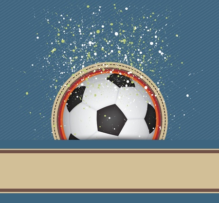 soccer celebrate backgroundのイラスト素材