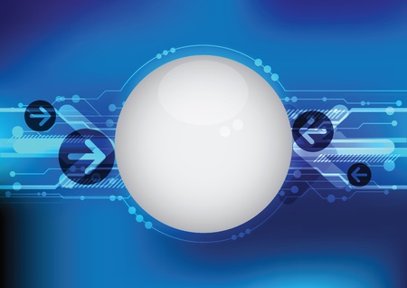 blue hi-tech line backgroundのイラスト素材