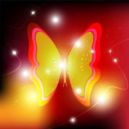 Butterfly background designのイラスト素材
