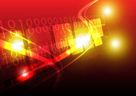 digital techonology backgroundのイラスト素材