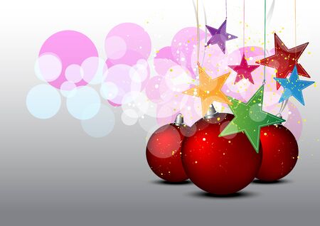 christmas decorative backgroundのイラスト素材