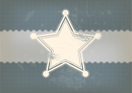 star symbol with vintage backgroundのイラスト素材