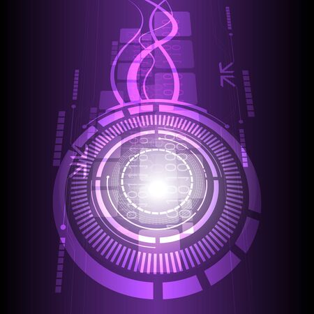 technology design backgroundのイラスト素材