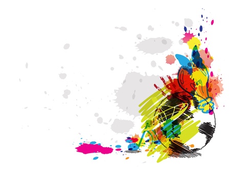 abstract art designのイラスト素材