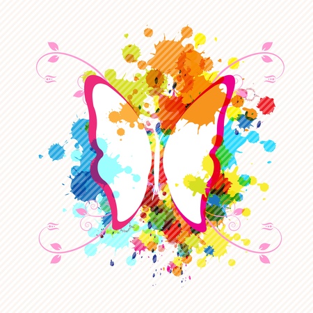 art butterfly designのイラスト素材