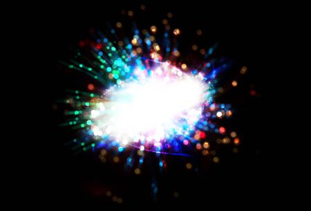 abstract fantasy lightの写真素材