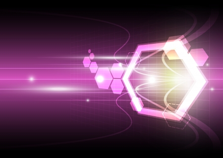 dynamic abstract backgroundのイラスト素材