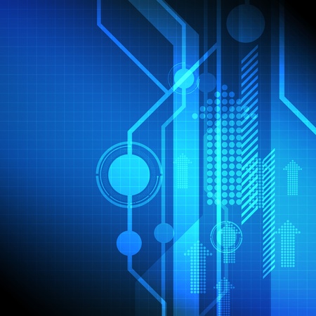 digital technology backgroundのイラスト素材