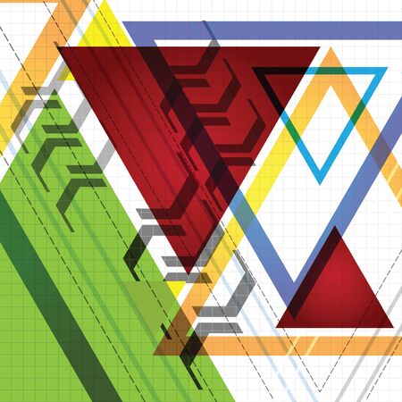 color delta backgroundのイラスト素材