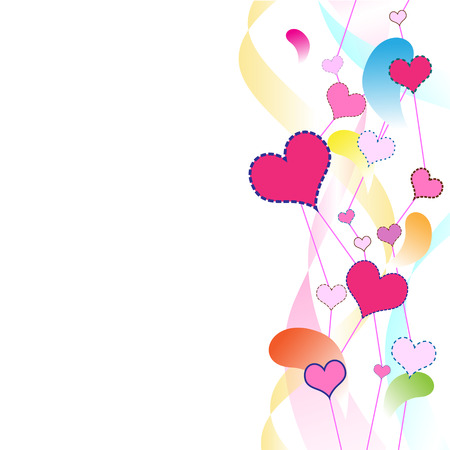 valentine background designのイラスト素材