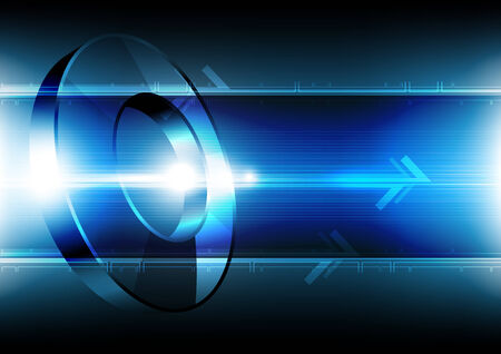 abstract technology backgroundのイラスト素材