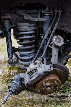 Repair of car partsの写真素材