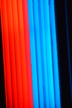 red and blueの写真素材