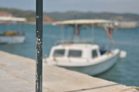 Boat on the shoreの写真素材