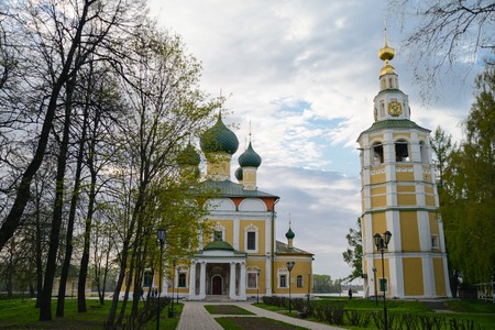Uglich, one of the oldest Russian cityの写真素材