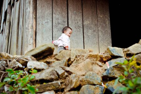 Sapa village, Northern Vietnam, 26.12.2012のeditorial素材