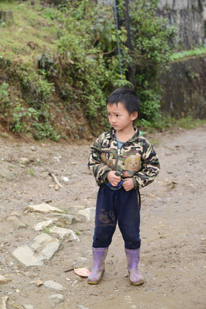 Sapa village, Northern Vietnam, 26.12.2012のeditorial素材