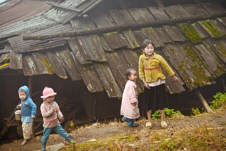 Sapa village, Northern Vietnam, 26.12.2012のeditorial素材