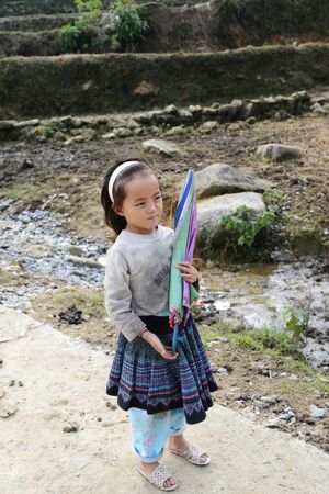 Sapa village, Northern Vietnam, 26.12.2012のeditorial素材