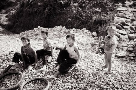 Sapa village, Northern Vietnam, 26.12.2012のeditorial素材