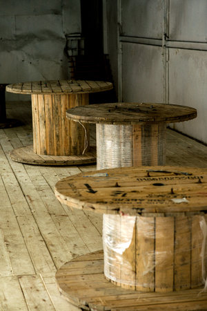 Old rural house abondoned some time agoの写真素材