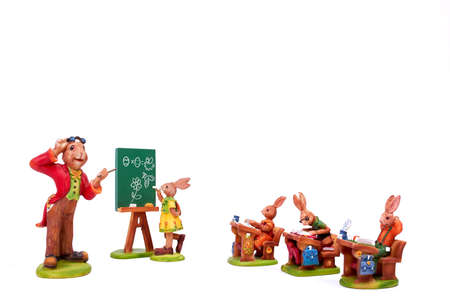 easter bunny classの写真素材