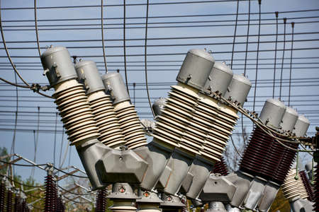 electricity sub transformer station