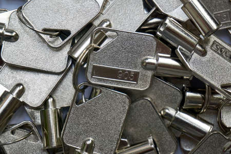 Many spare unlock keys