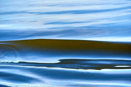 soft waving water in baltic sea