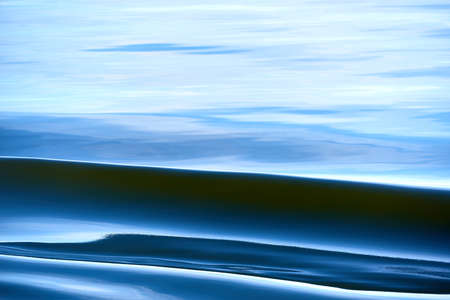 soft waving water in baltic sea