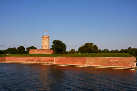 historical fortress twierdza wisloujscieのeditorial素材