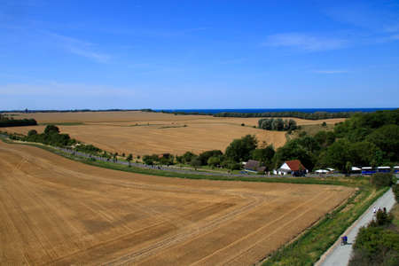 View towards Putgarten from Cape Arkonaのeditorial素材