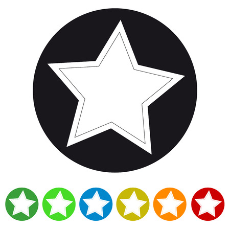 Christmas Star Iconのイラスト素材