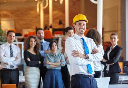 business team in the officeの写真素材