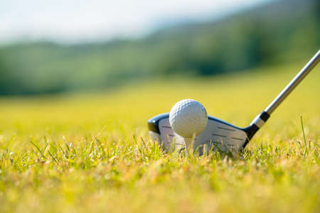 Man Playing Golf