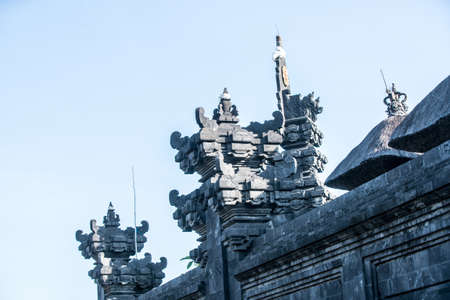 Temple in Bali, vacationの写真素材