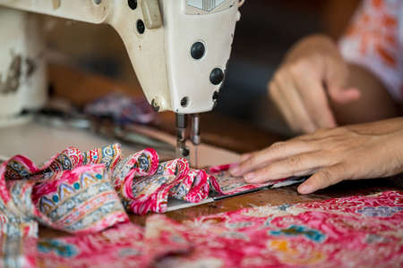 Hand drawn and hand sown dress, Handmade