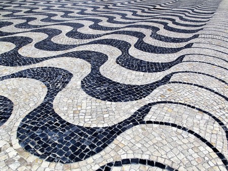 Cobble pavement